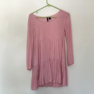 pink baby doll dress